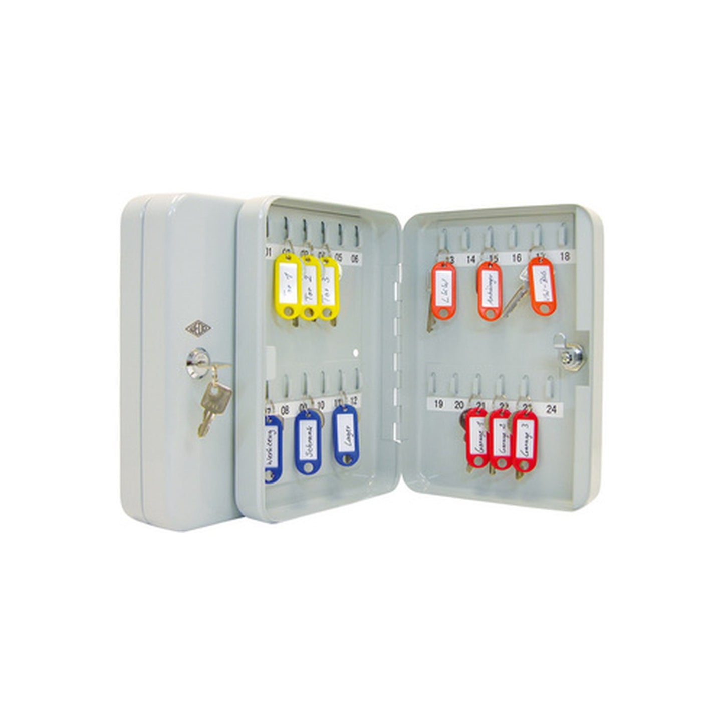 WEDO Armoire à clés pour 70 clés, gris clair