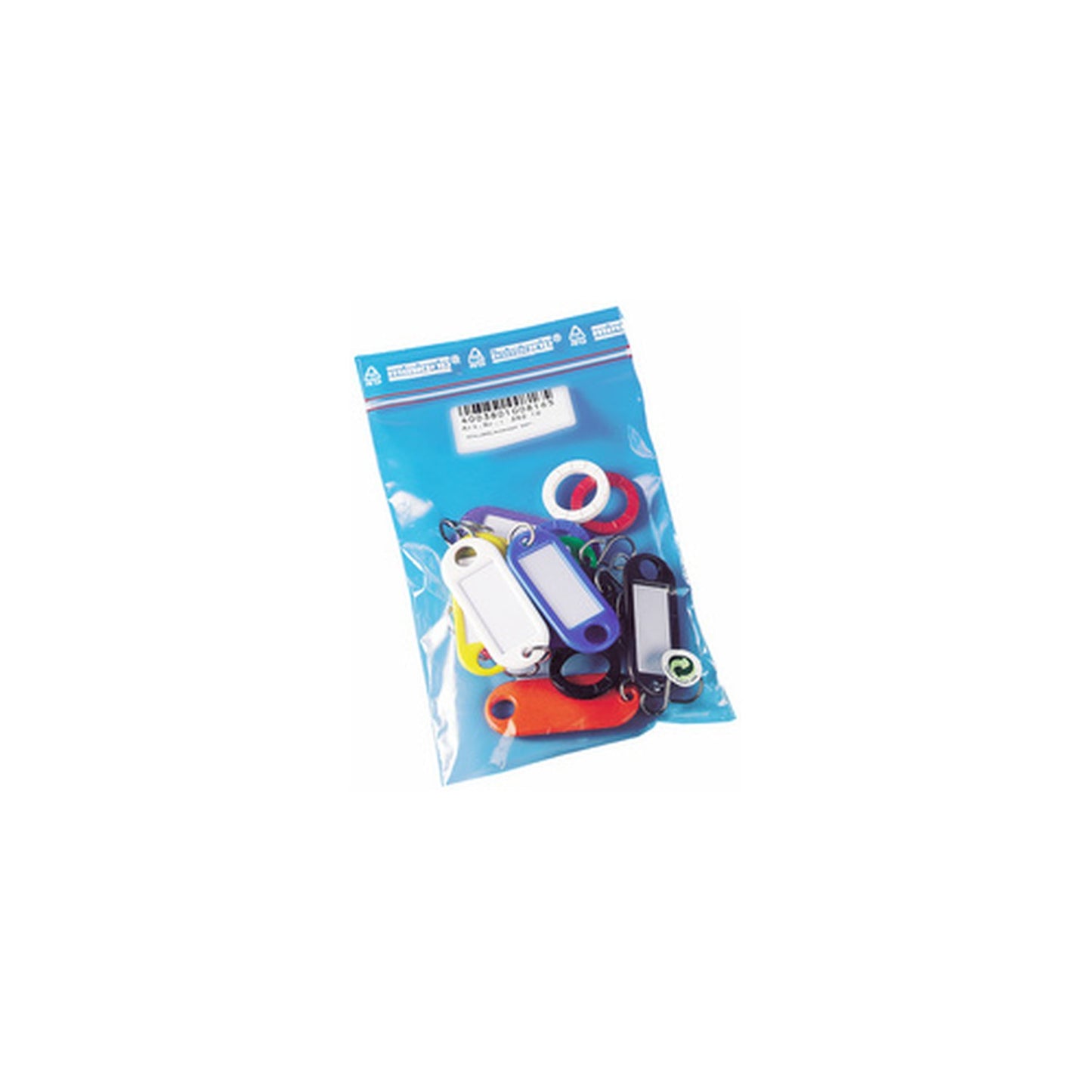 WEDO Porte-clés et anneaux, dans un sachet, assorti