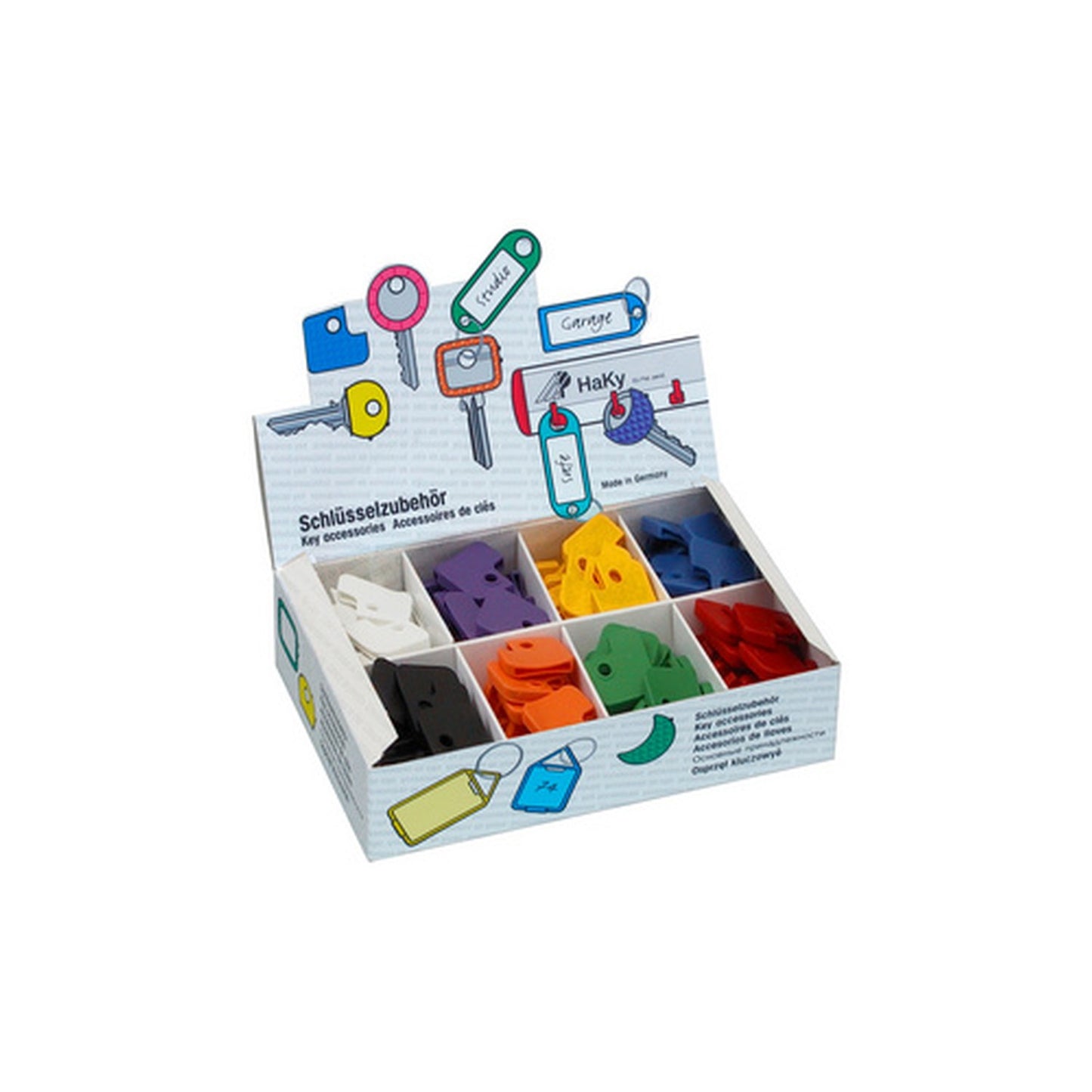 WEDO Protections angulaires pour clés, présentoir de 200