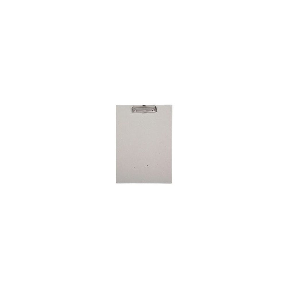 MAUL Porte-bloc, en carton avec pince, A4, gris