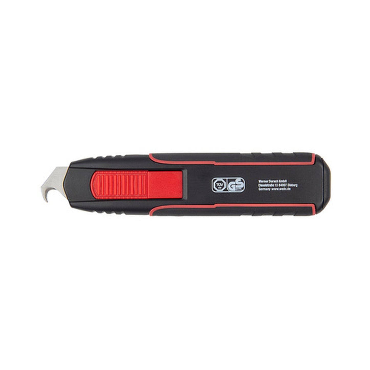 WEDO Cutter de sécurité Double Side, noir/rouge