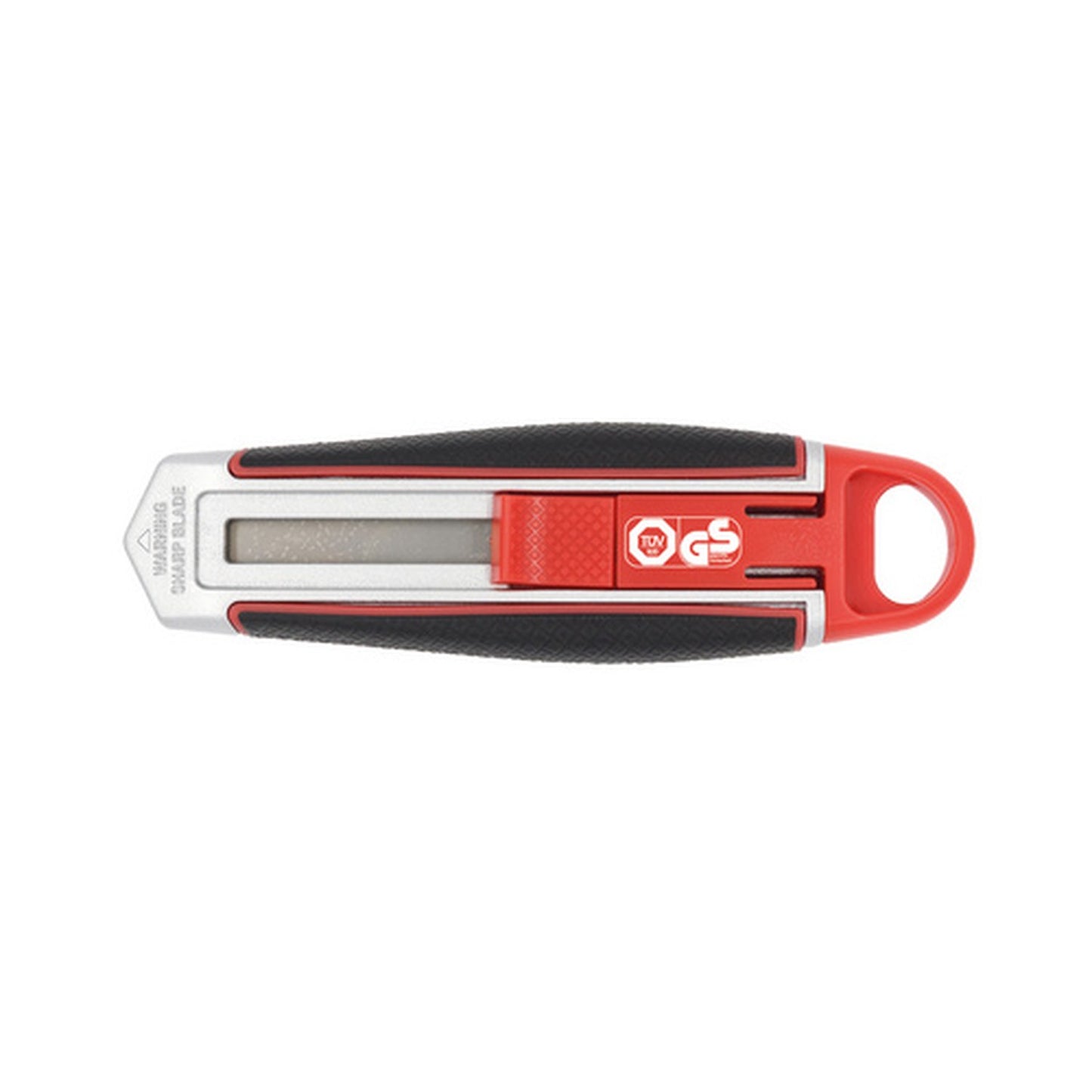 WEDO Cutter de sécurité Long Blade, lame: 18 mm, rouge/noir