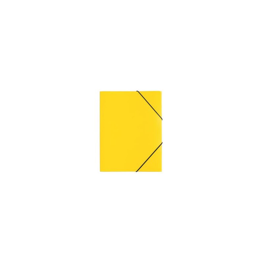 PAGNA chemise à élastique, A4, en PP, jaune