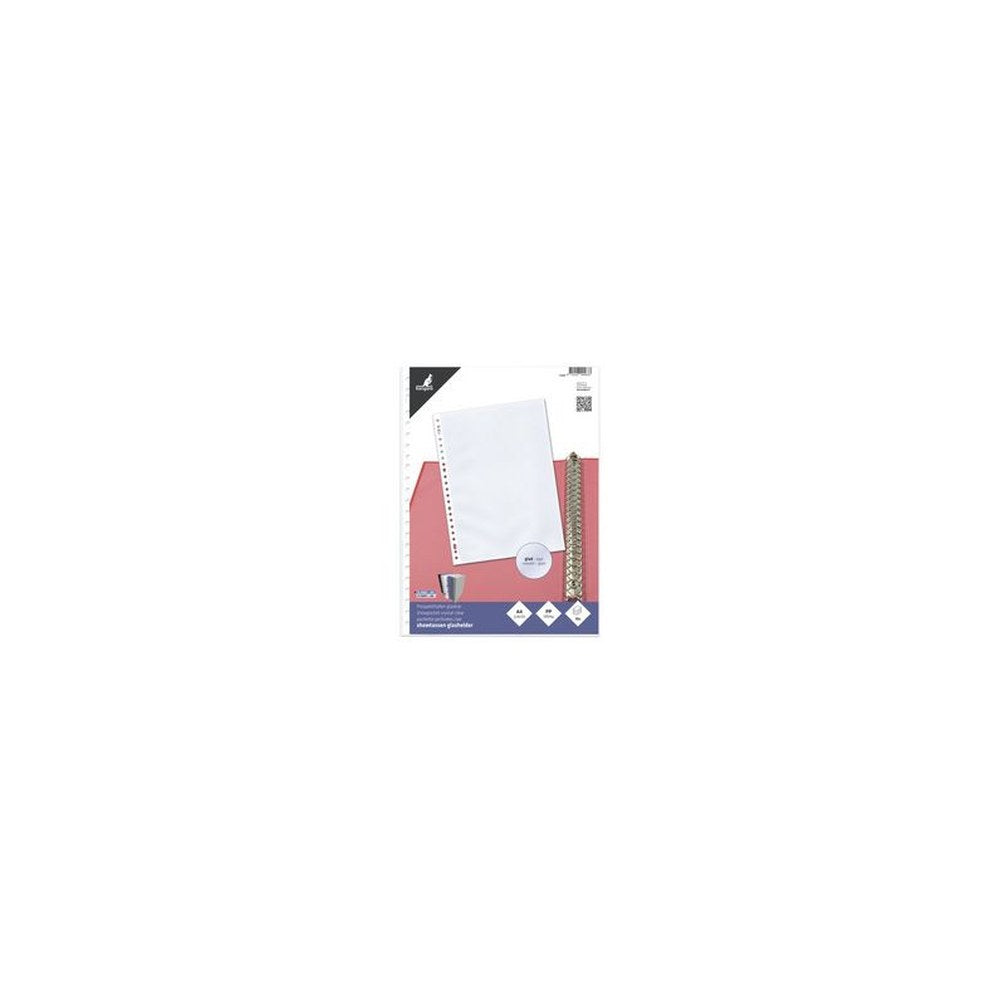 kangaro Pochette perforée, A4, PP, 0,12 mm, transparent