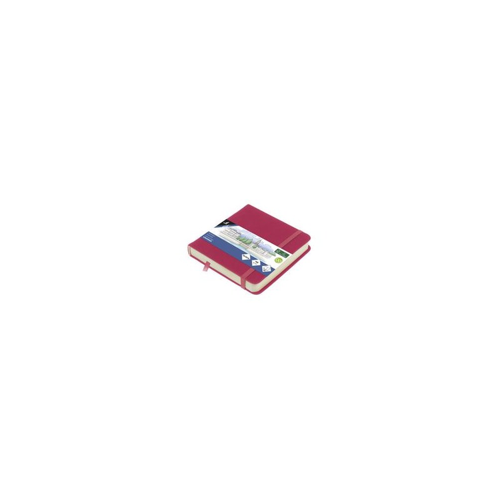 kangaro Carnet de croquis, 160 pages, 120x120 mm, ruby