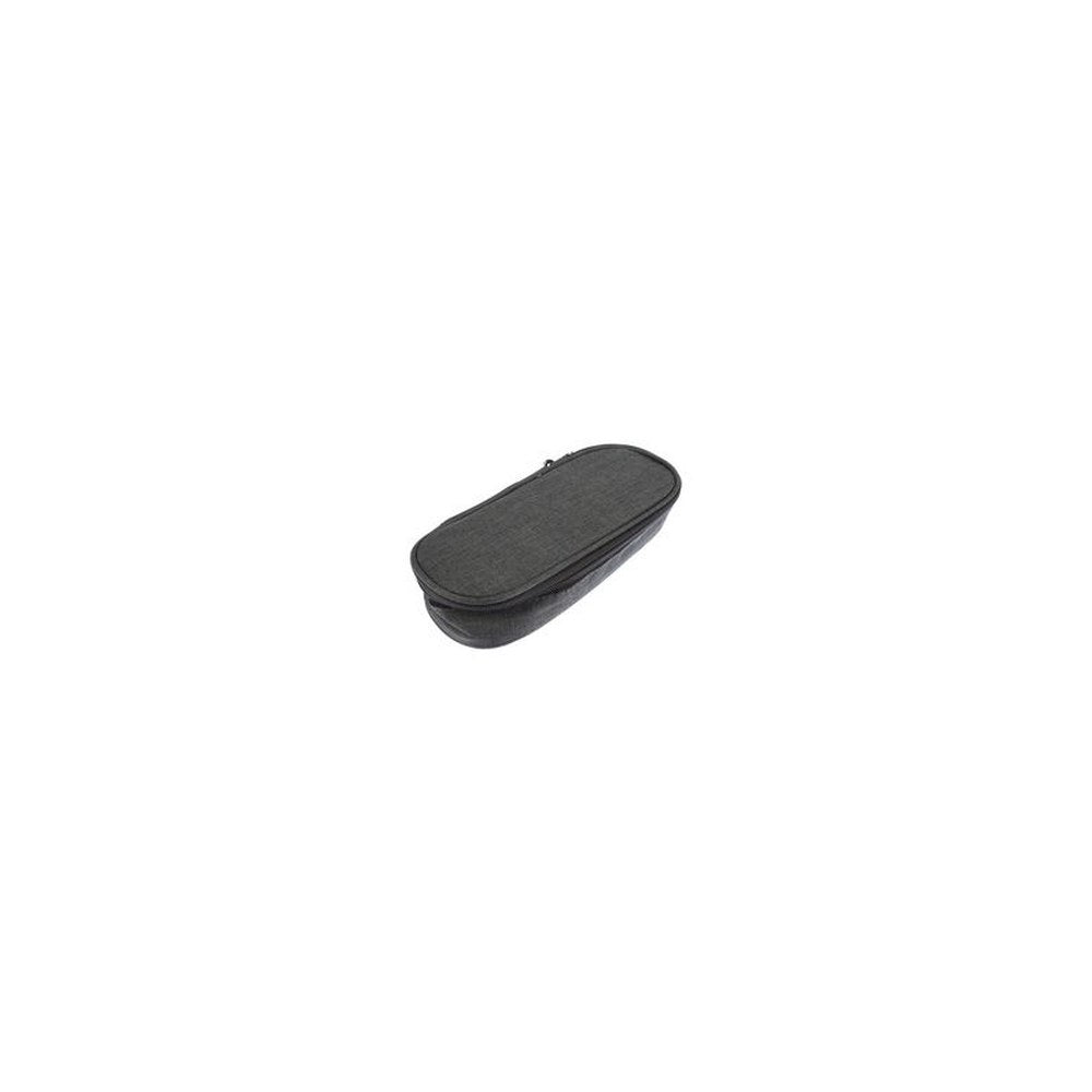 kangaro Trousse, ovale, en polyester, gris foncé