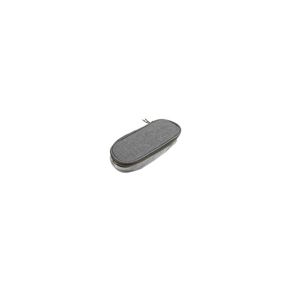 kangaro Trousse, ovale, en polyester, gris clair