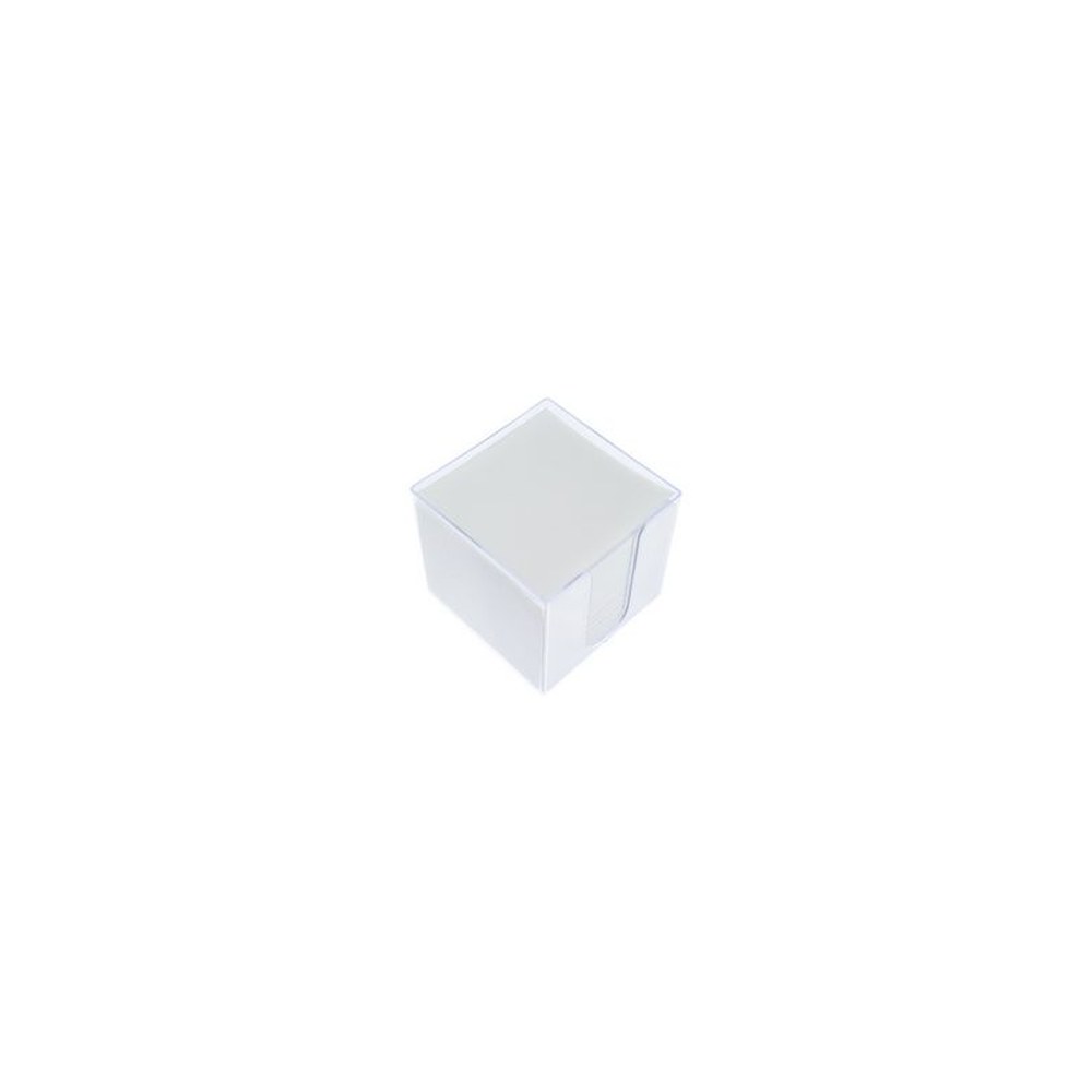 kangaro Zettelbox, transparent, bestückt, 700 Blatt weiß