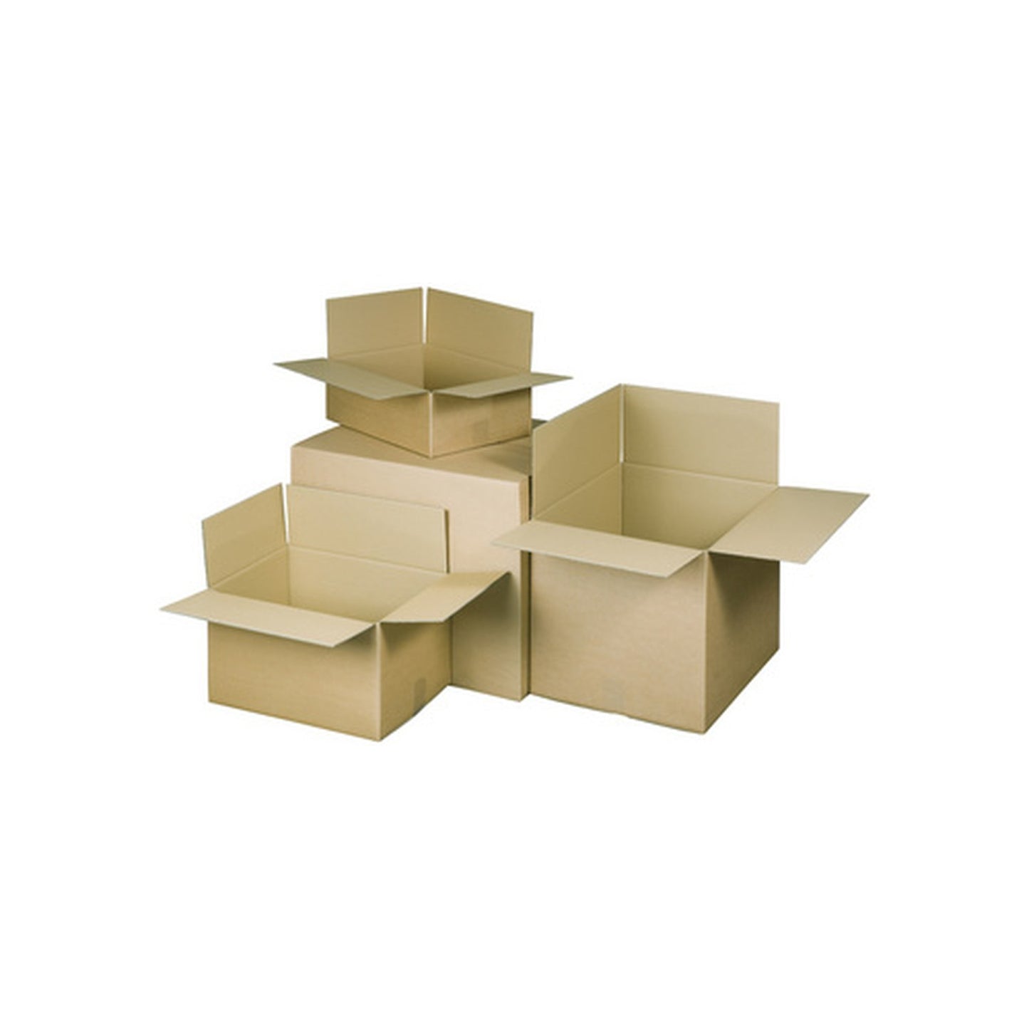 RAADHUIS Carton ondulé à plier, (L)305 x (P)220 x (H)250 mm