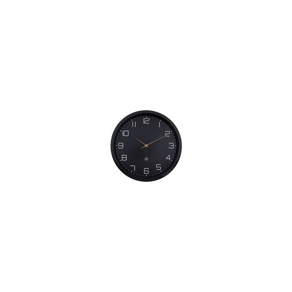 NEXTIME Horloge à quartz NXT ECO, diamètre: 300 mm, noir