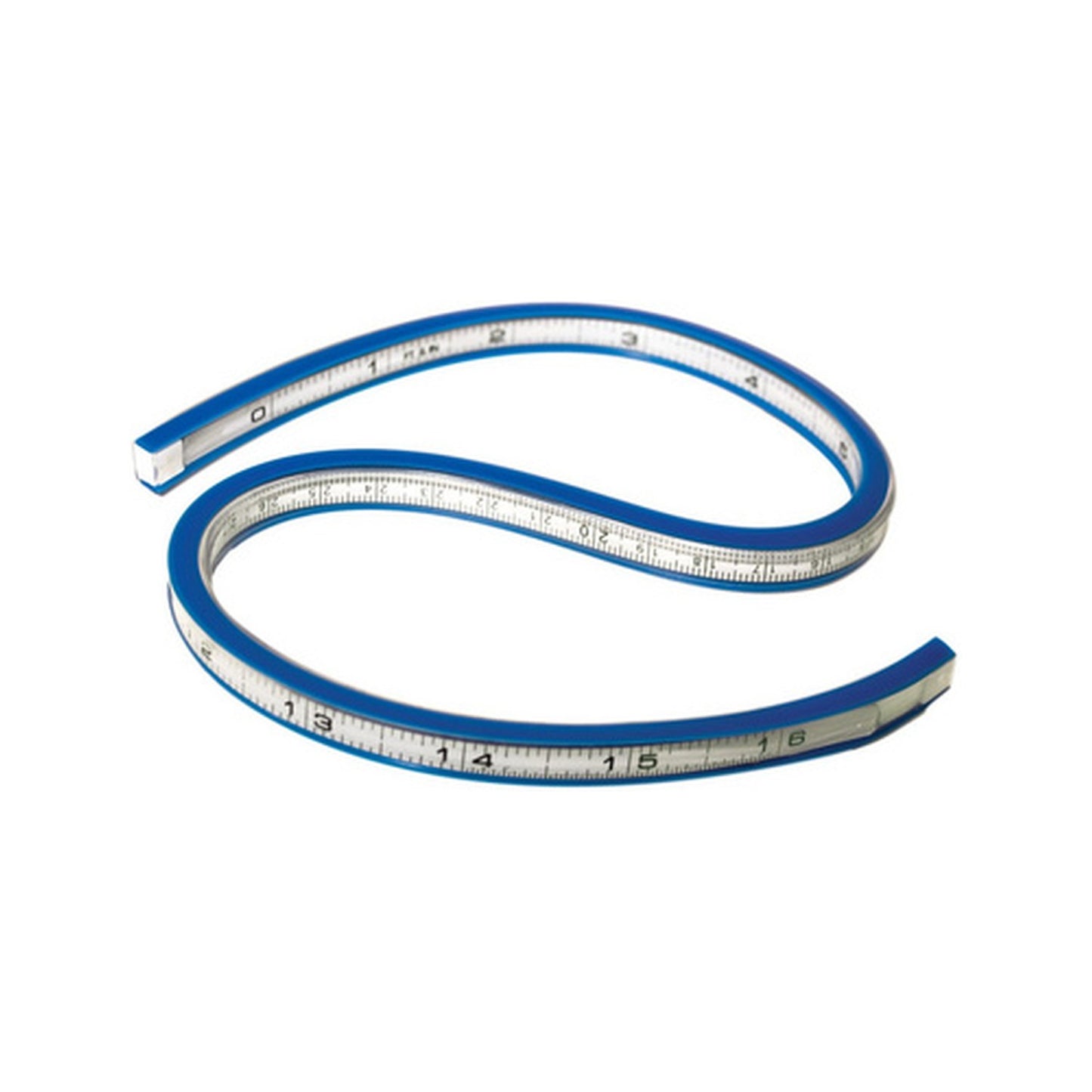 WESTCOTT Gabarit de courbe flexible, longueur : 400 mm (16")