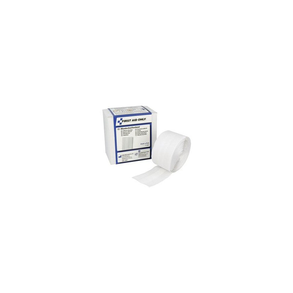 FIRST AID ONLY Wundschnellverband, 40 mm x 5 m, weiß