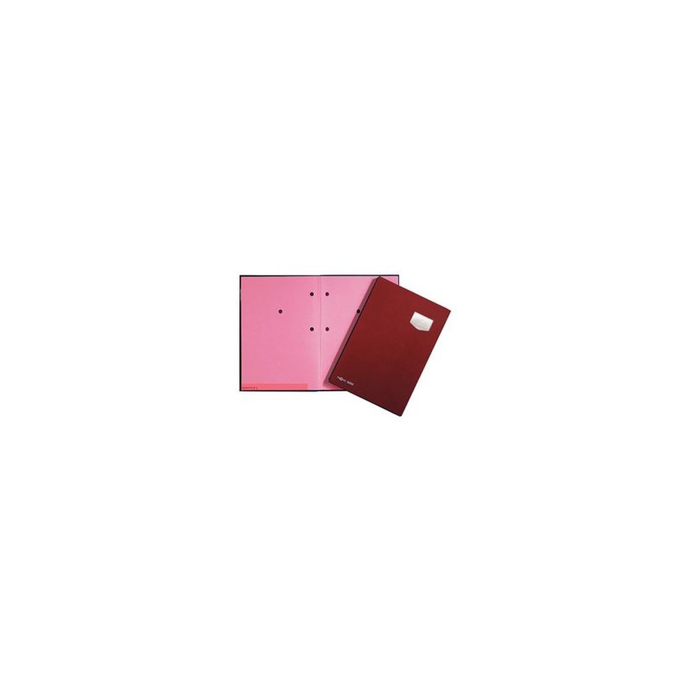 PAGNA Parapheur "DE LUXE", A4,  20 compartiments, rouge