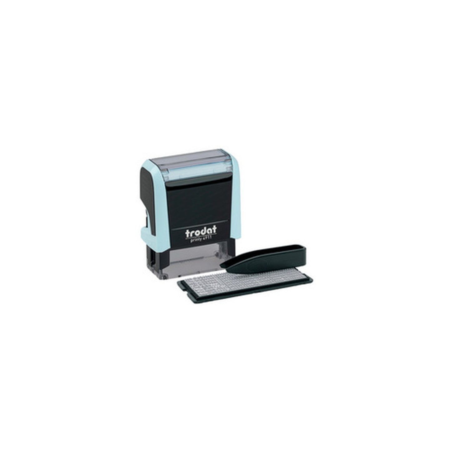 trodat Textstempel-Set Printy 4911 Typomatic, pastell-blau