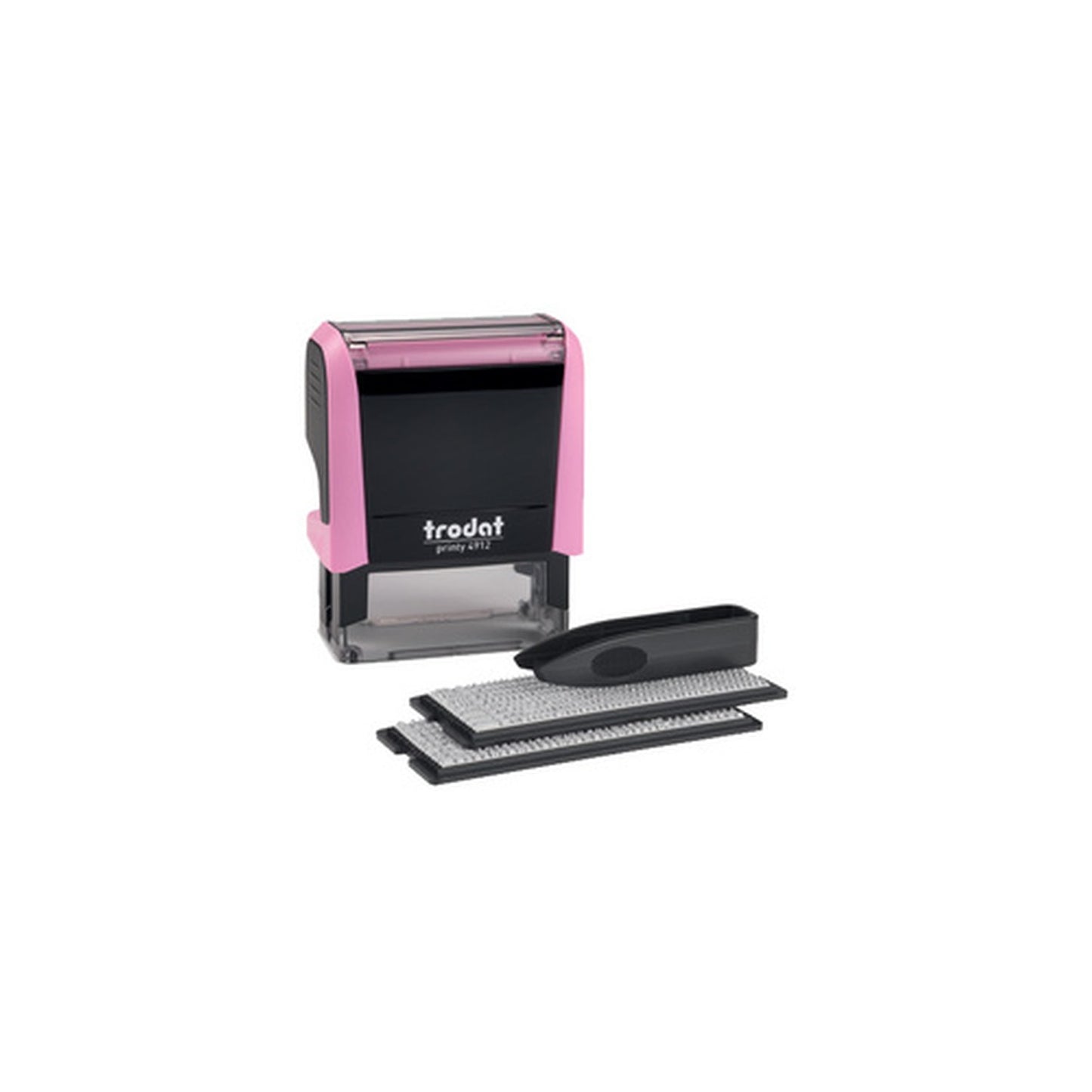 trodat Textstempel-Set Printy 4912 Typomatic, pastell-rosa