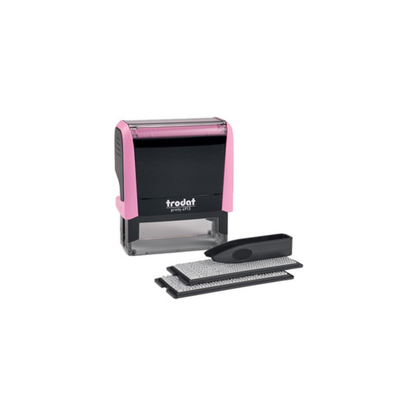 trodat Textstempel-Set Printy 4913 Typomatic, pastell-rosa