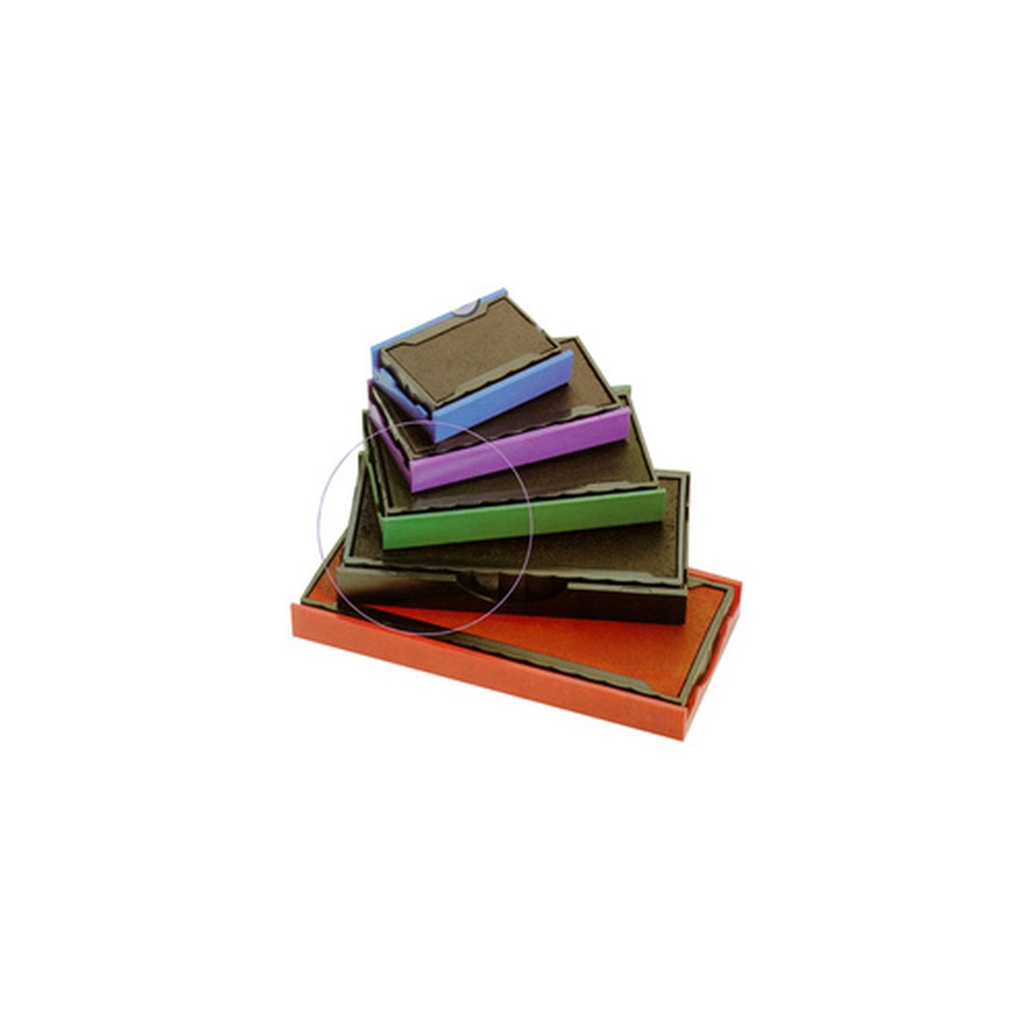 trodat Cassette d'encrage 6/4929, pack de 2, rouge