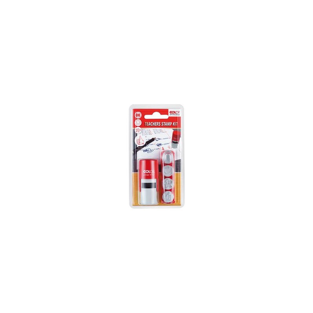 COLOP Tampon pour enseignant "Teachers Stamp Kit", 4 motifs