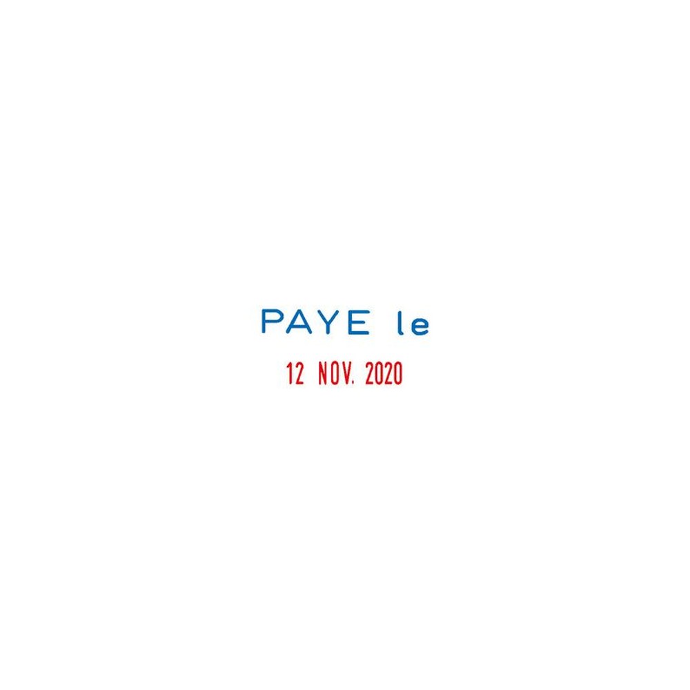 COLOP Tampon dateur Mini Dater S160 L2 "PAYE le"