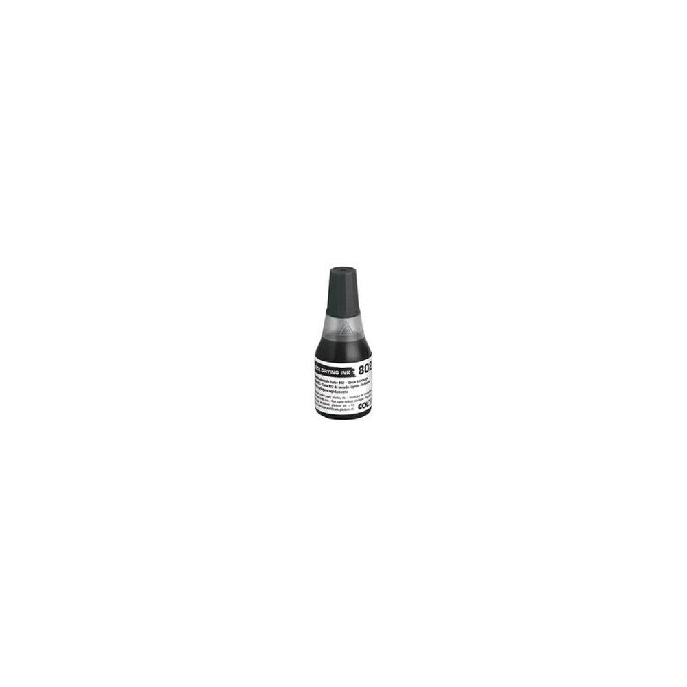 COLOP Encre pour tampon encreur 802, séchage rapide, noir