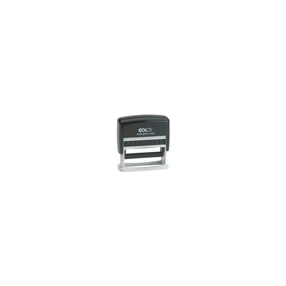 COLOP Tampon pour texte Mini-Print S110, noir