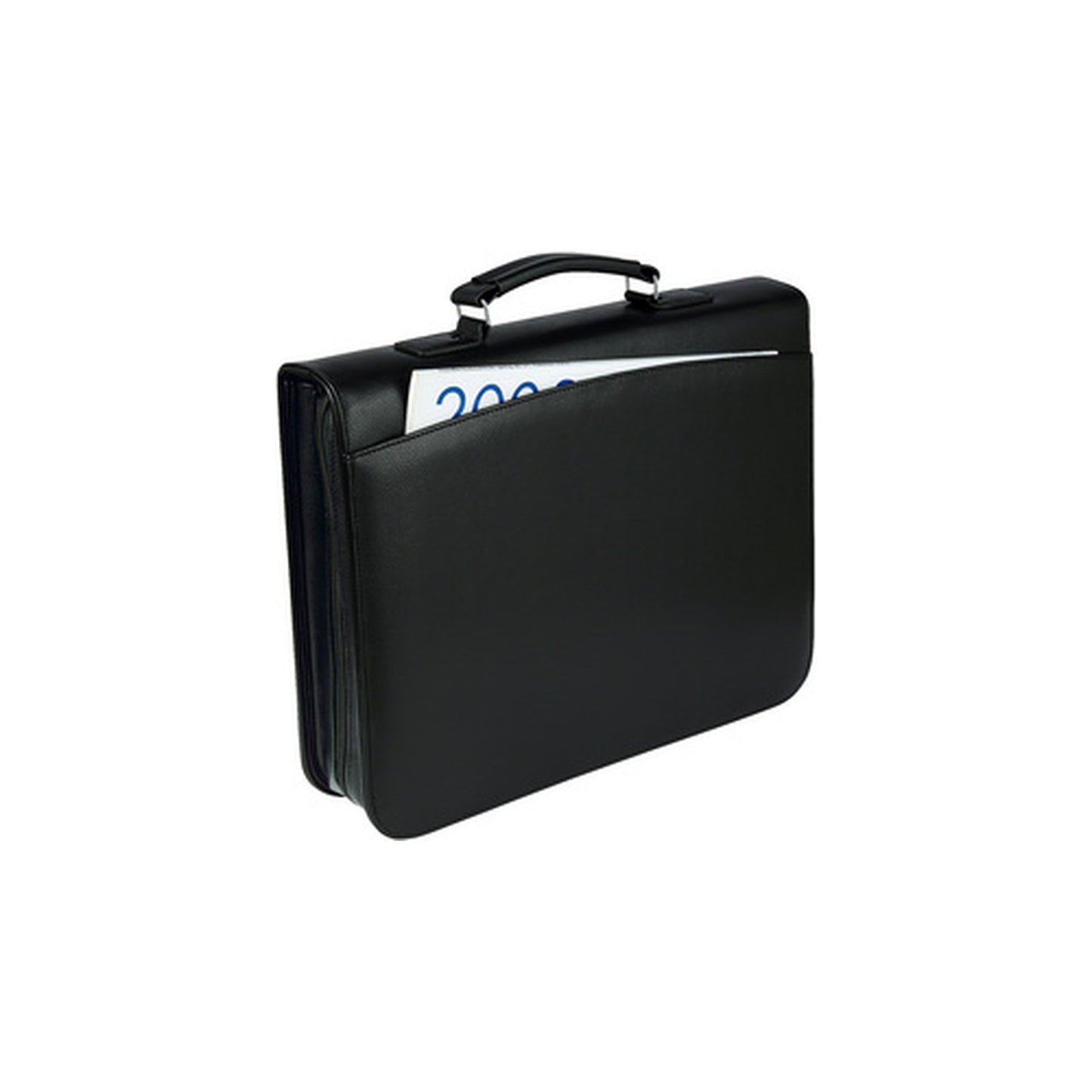 WEDO Porte-documents, A4, similicuir grainé, noir