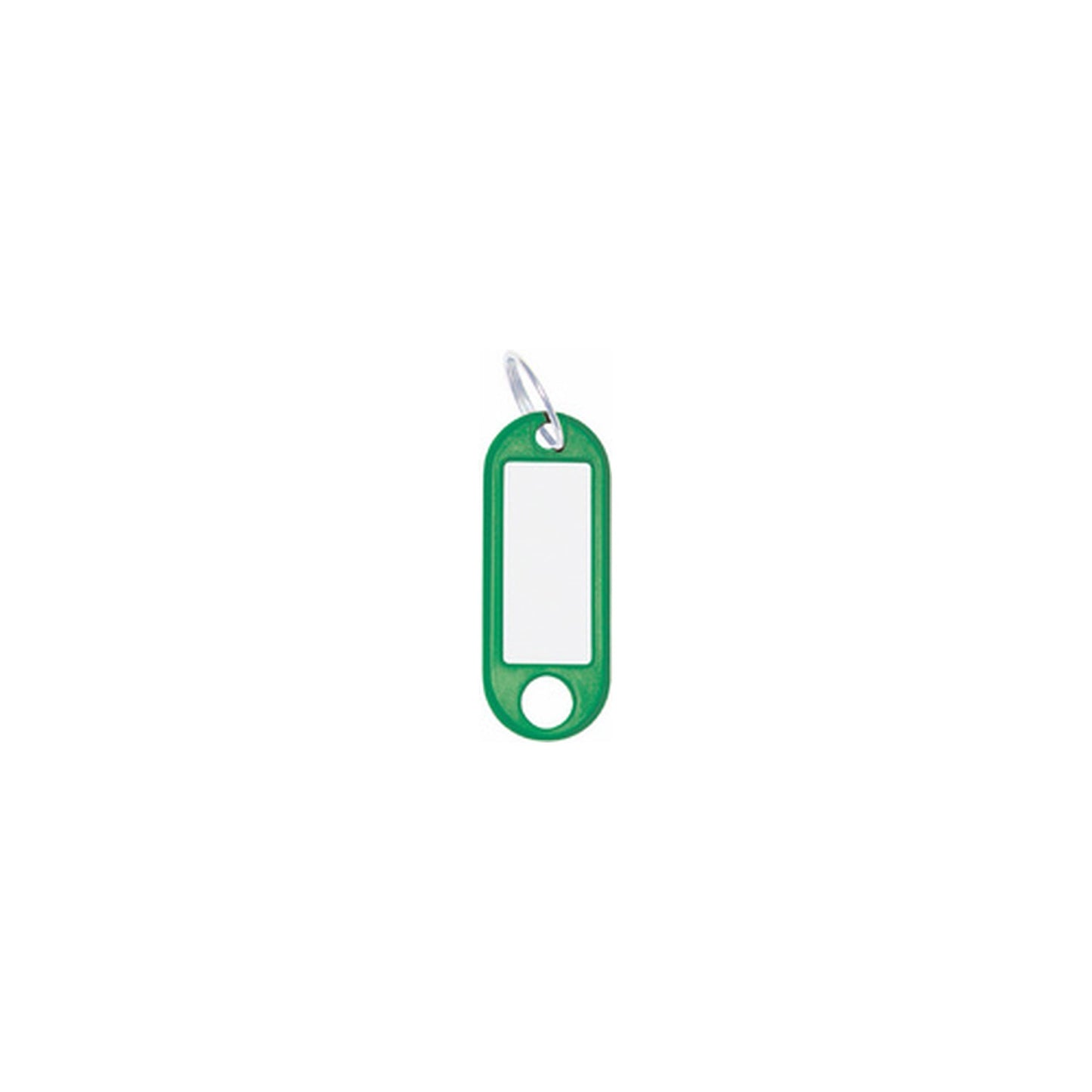WEDO Porte-clés avec anneau, diamètre: 18 mm, vert