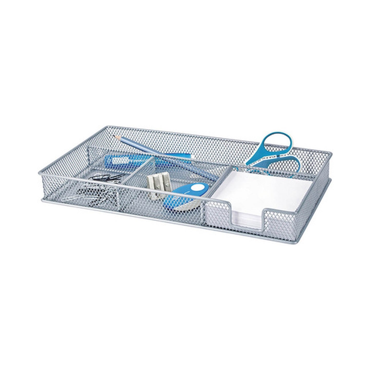 WEDO Plumier Office, en fil métallique, argent