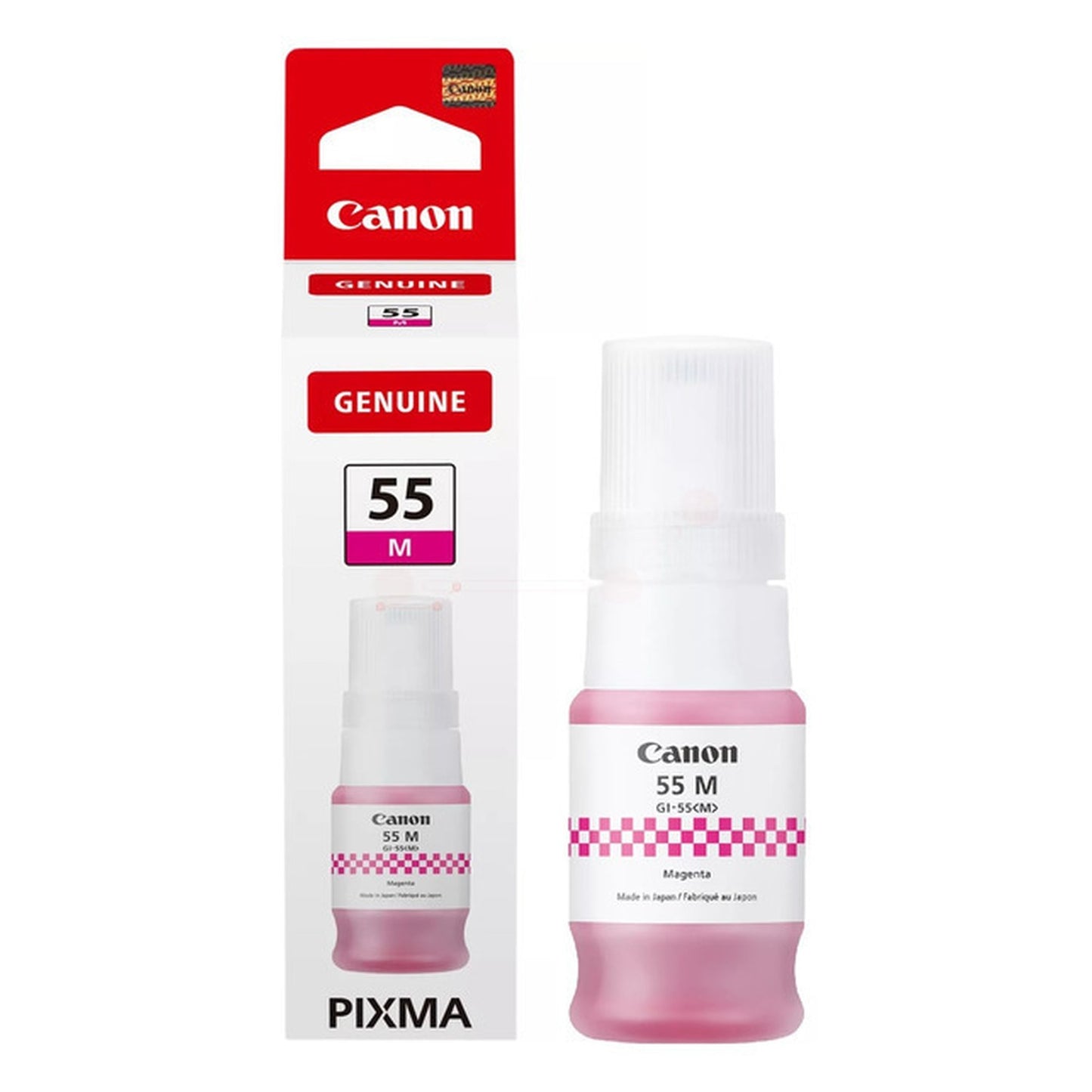 Bouteille d'encre d'origine Canon 6290C001 / GI-55 M - magenta