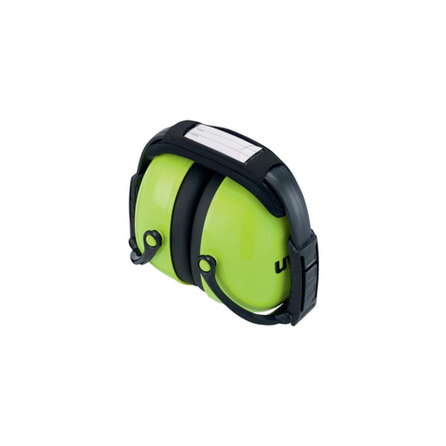 uvex Coquille anti-bruit K2, pliable, vert fluo