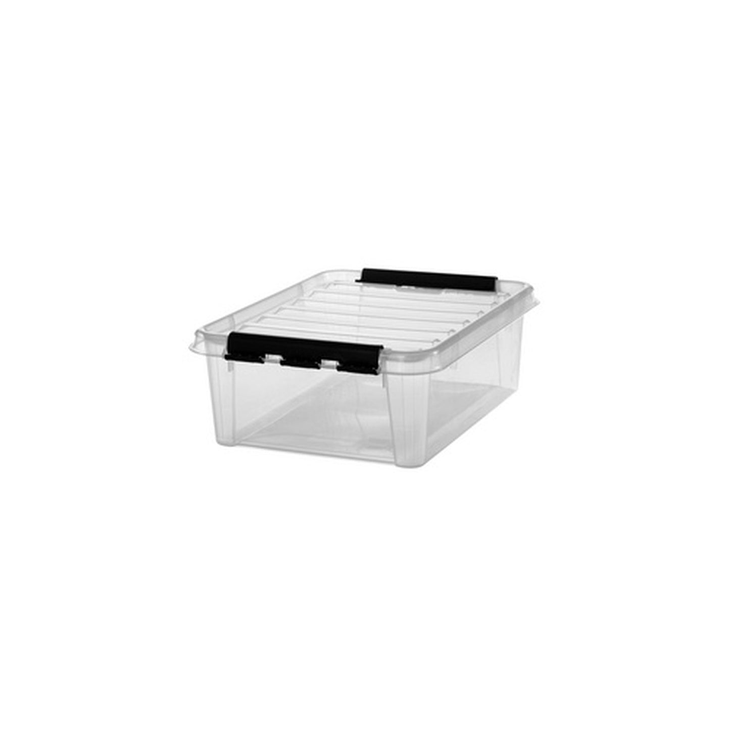 SmartStore Boîte de rangement CLASSIC 20 L, clips: noir