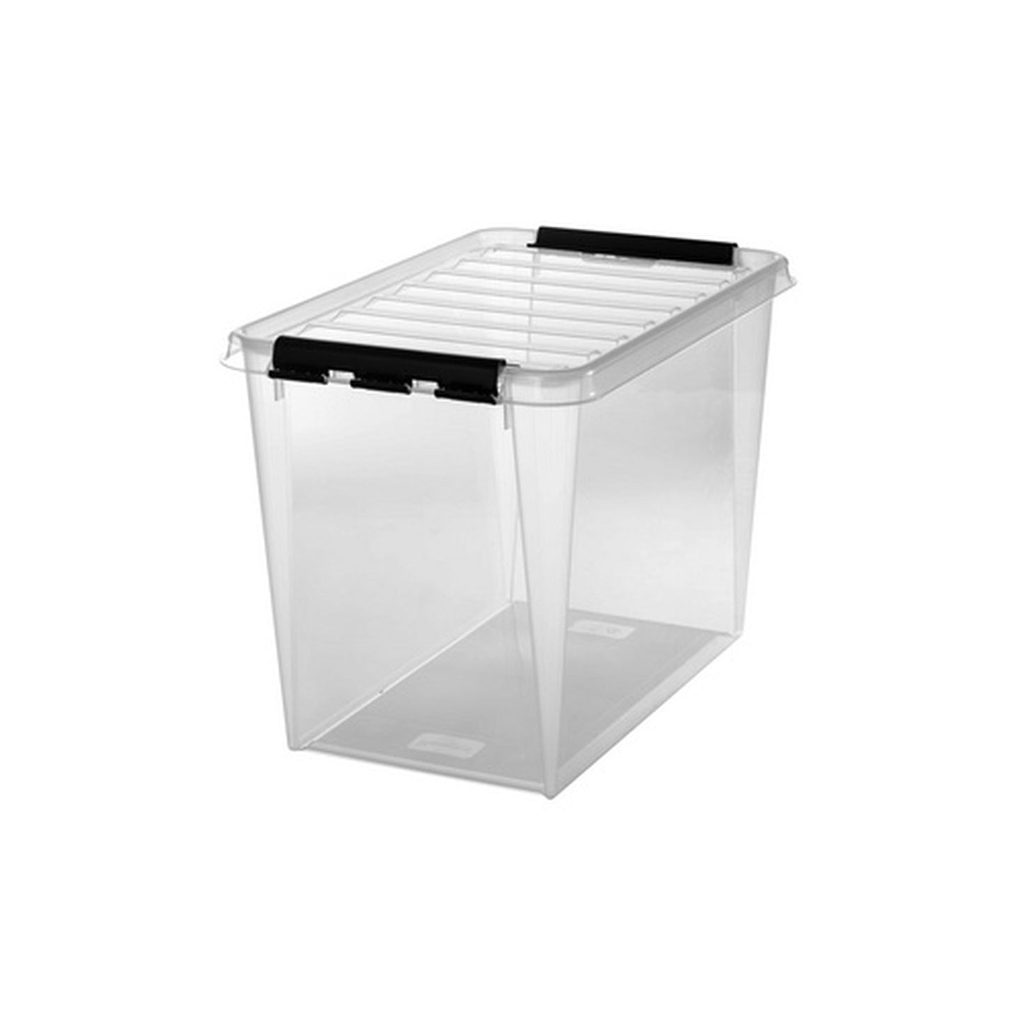SmartStore Boîte de rangement CLASSIC 66 L, clips: noir