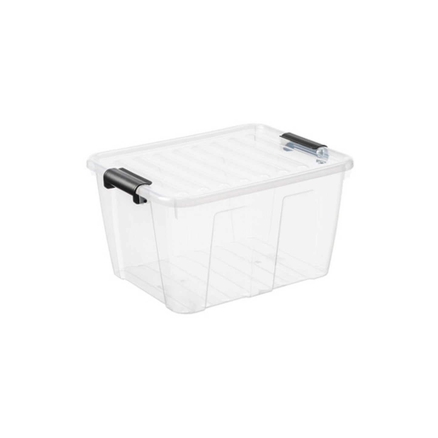 plast team Boîte de rangement HOME BOX, 30 L, transparent