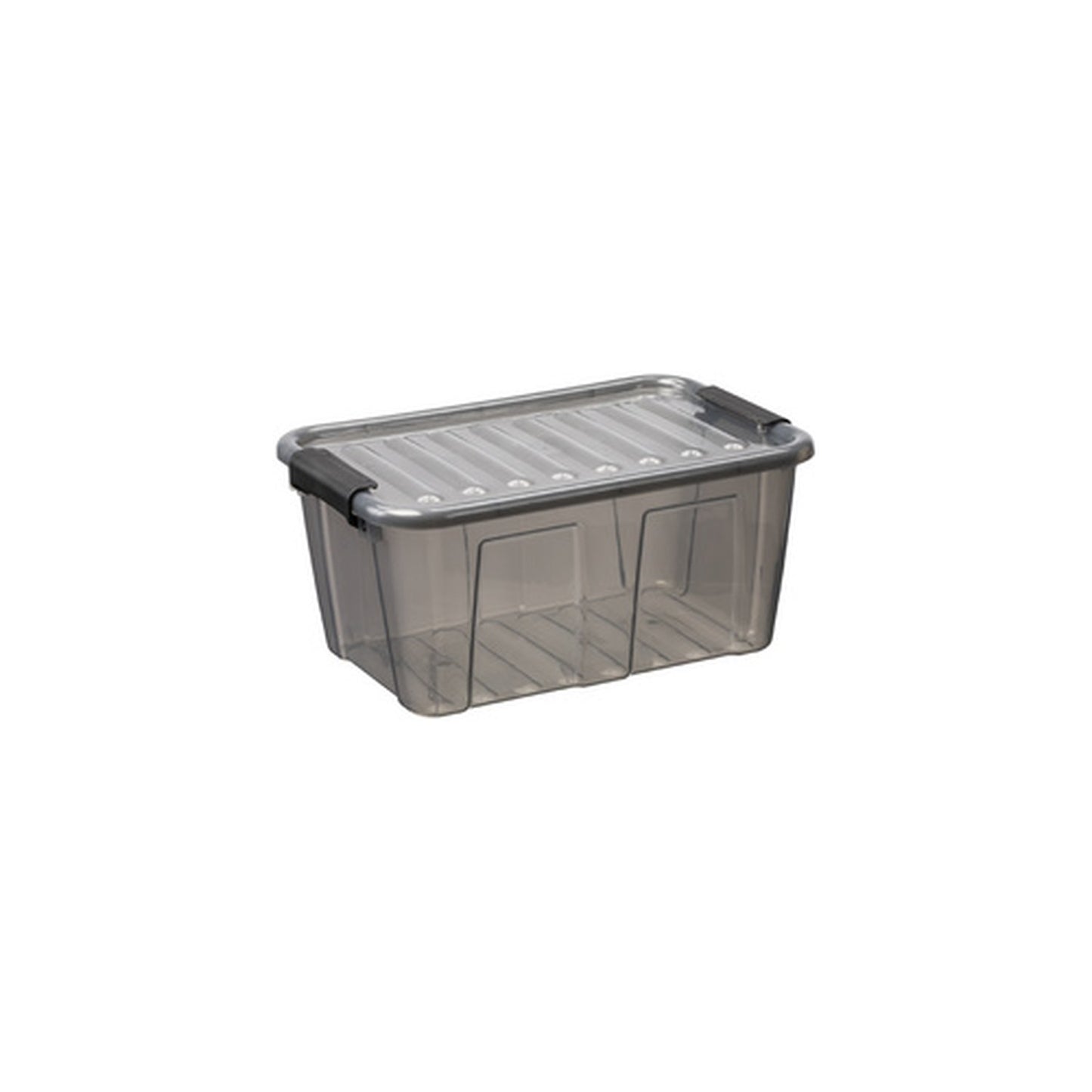 plast team Boîte de rangement HOME BOX, 8L, gris translucide