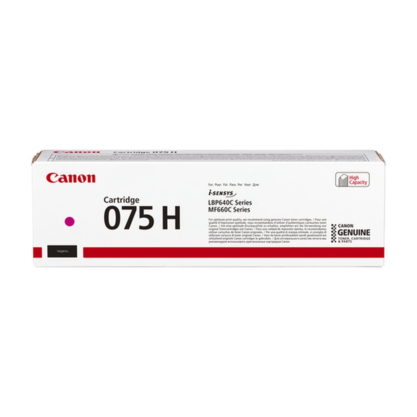 Toner d'origine Canon 6367C002 / 075H - magenta