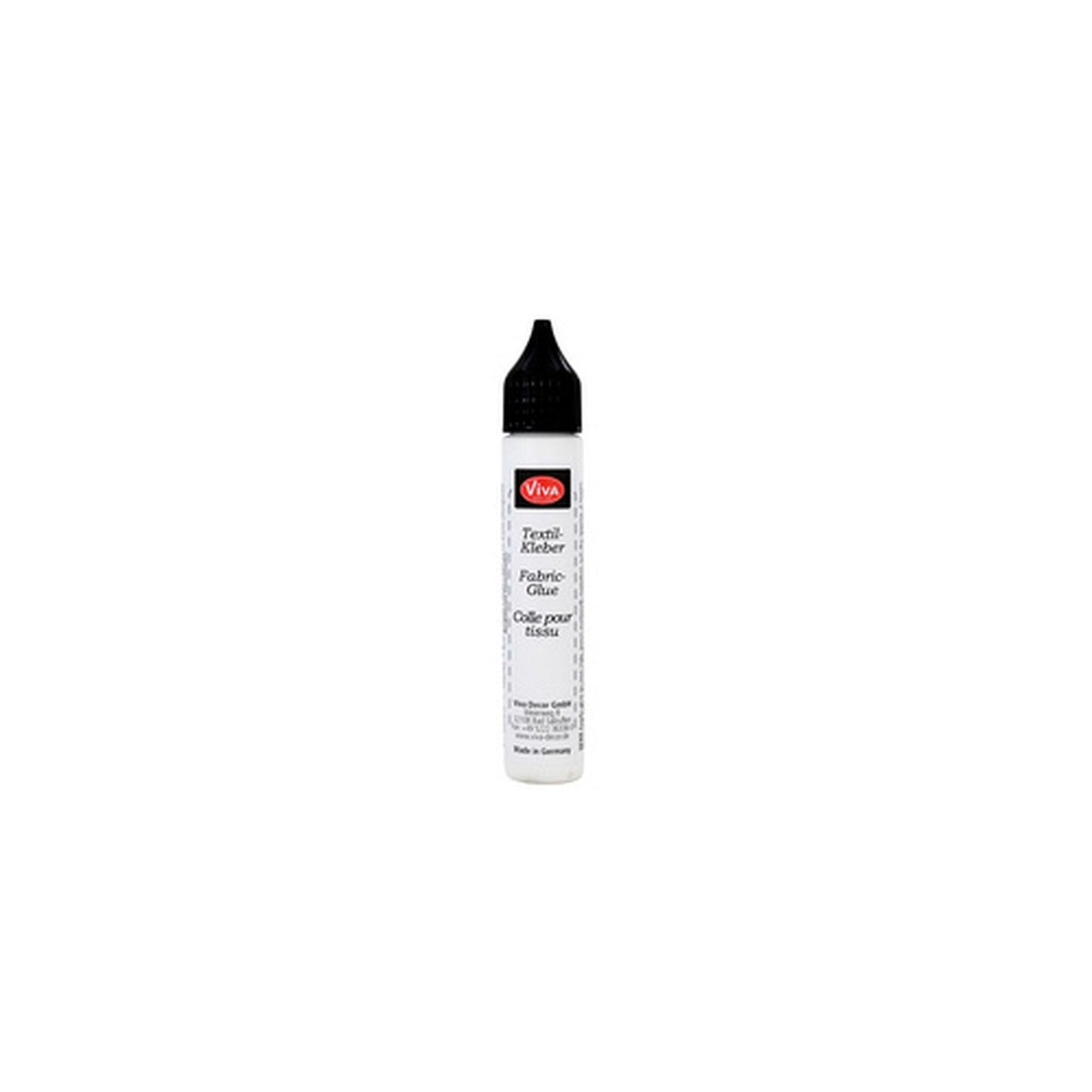 ViVA DECOR Colle pour tissu, transparent, 28 ml