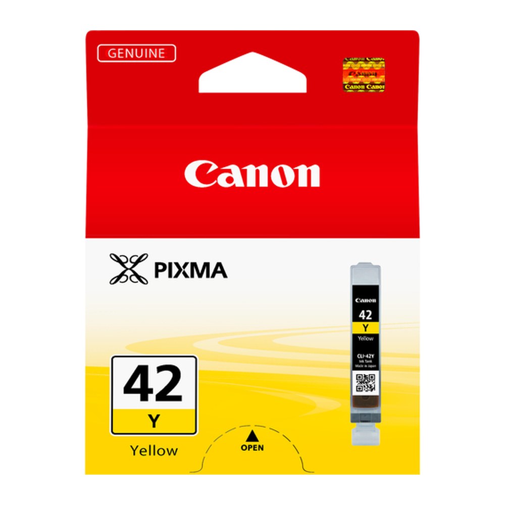 Cartouche d'origine Canon 6387B001 / CLI-42 Y - jaune