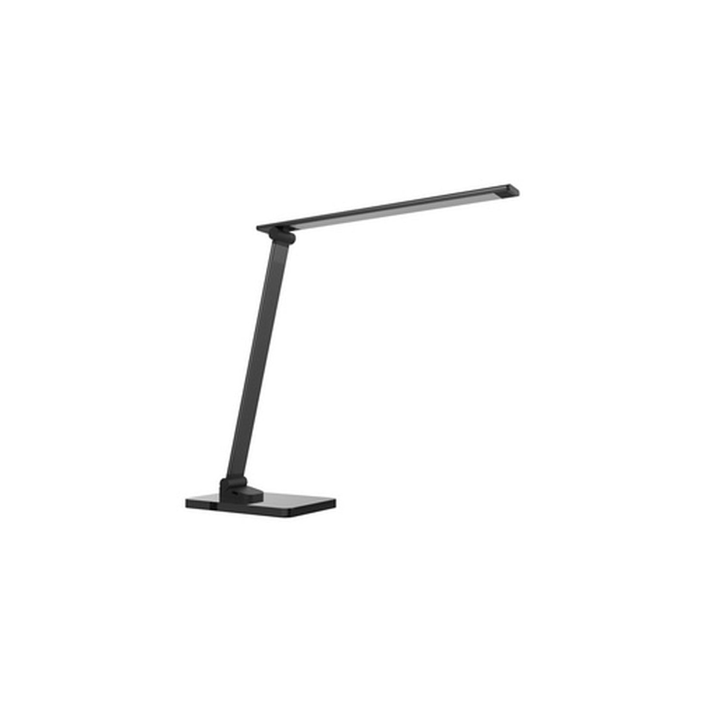 UNiLUX Lampe de bureau à LED POPY, dimmable, socle en verre