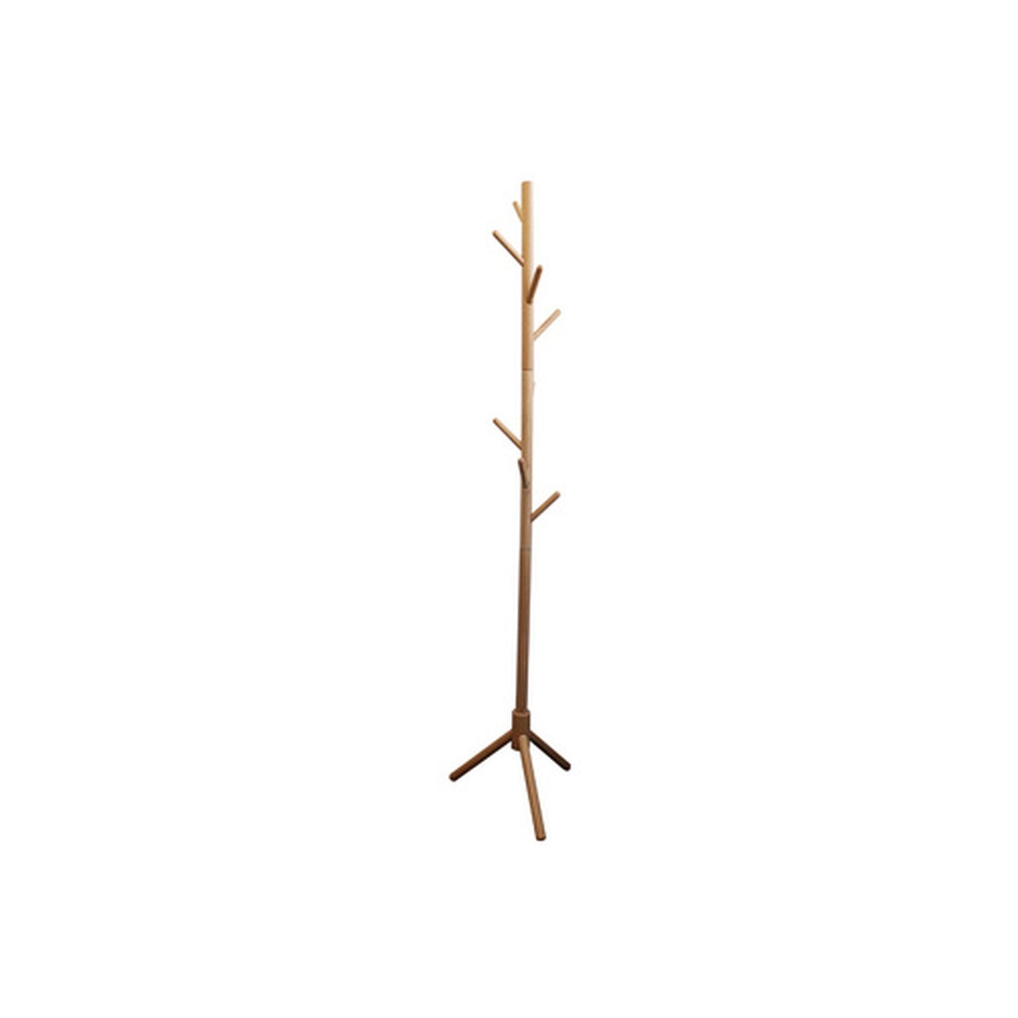 UNiLUX Porte-manteau MIKADO, 8 patères, bois de hêtre