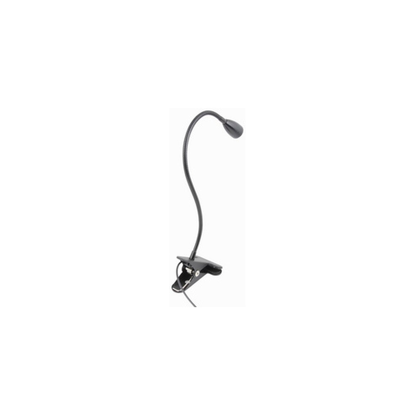 UNiLUX Lampe LED avec pince de fixation SNOKE, noir