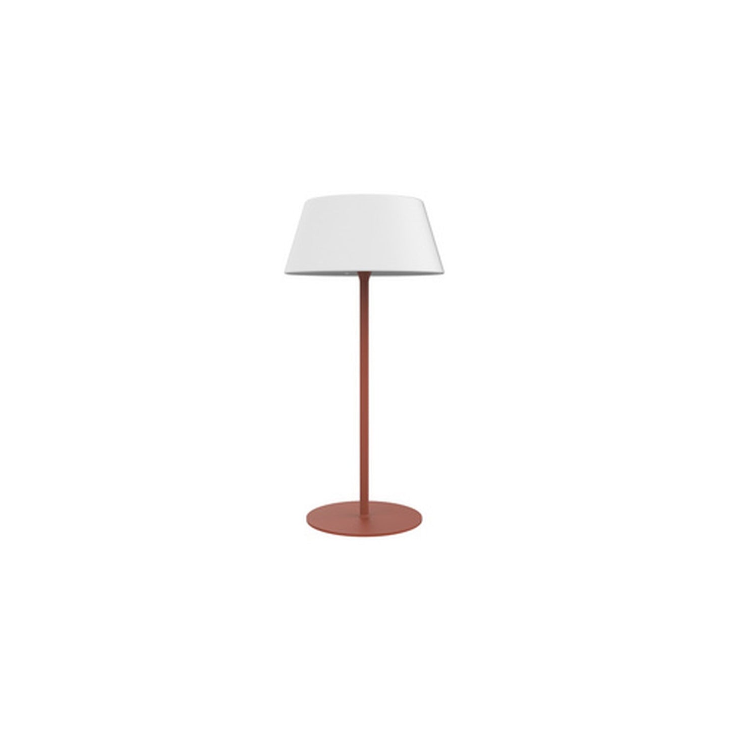 UNiLUX Lampe rechargeable à LED LOOMPA, sur pied, rouge