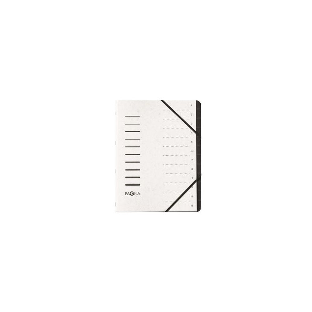 PAGNA Trieur "Sorting File", 12 compartiments, orange