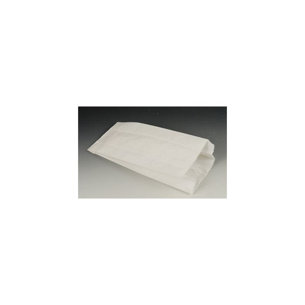 PAPSTAR Sachet à soufflet en papier, blanc