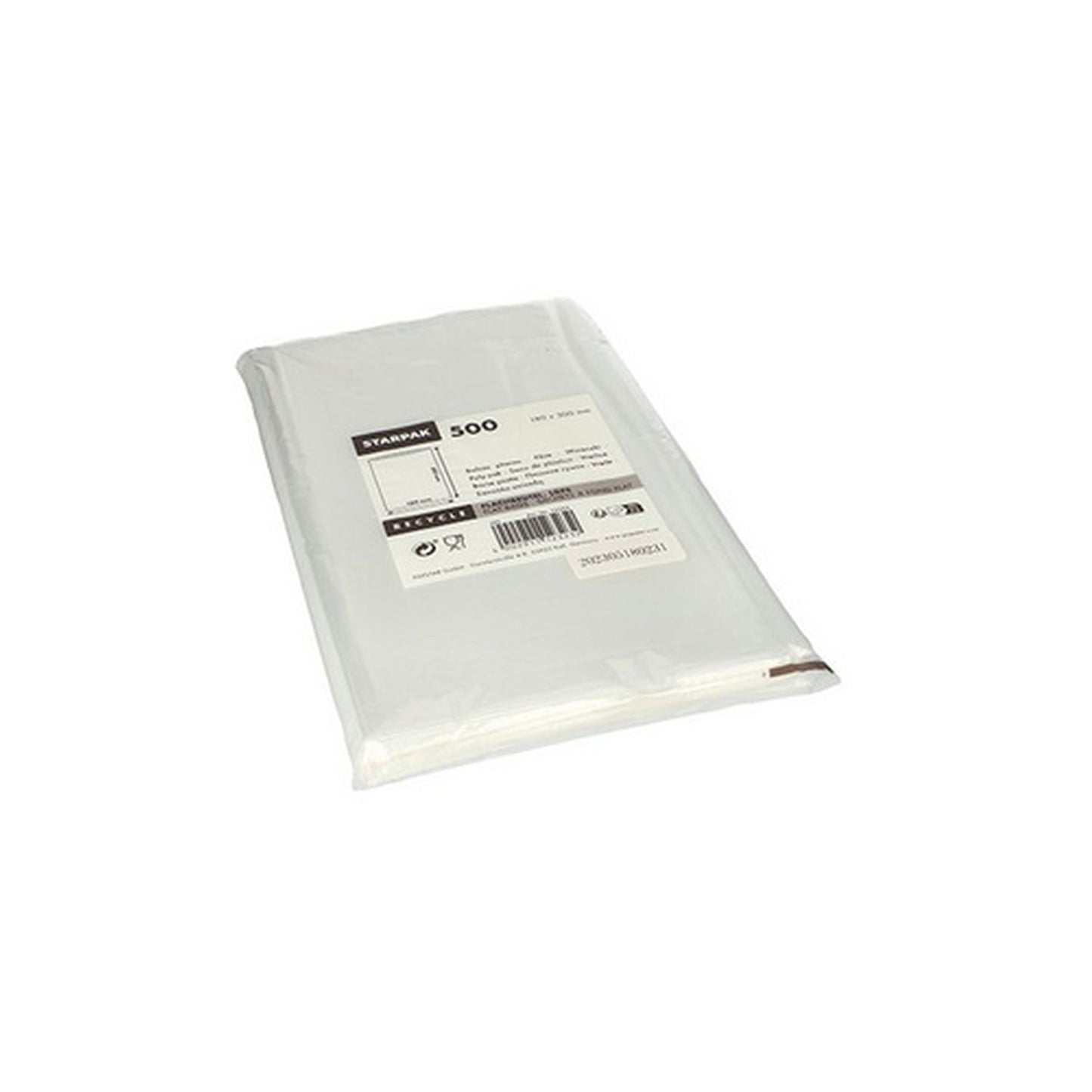 STARPAK Sachet plat, dimensions: (L)240 x (H)360 mm