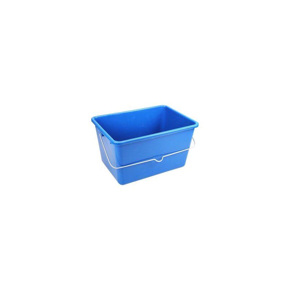 Peggy Perfect Seau avec anse en acier, 12 litres, bleu