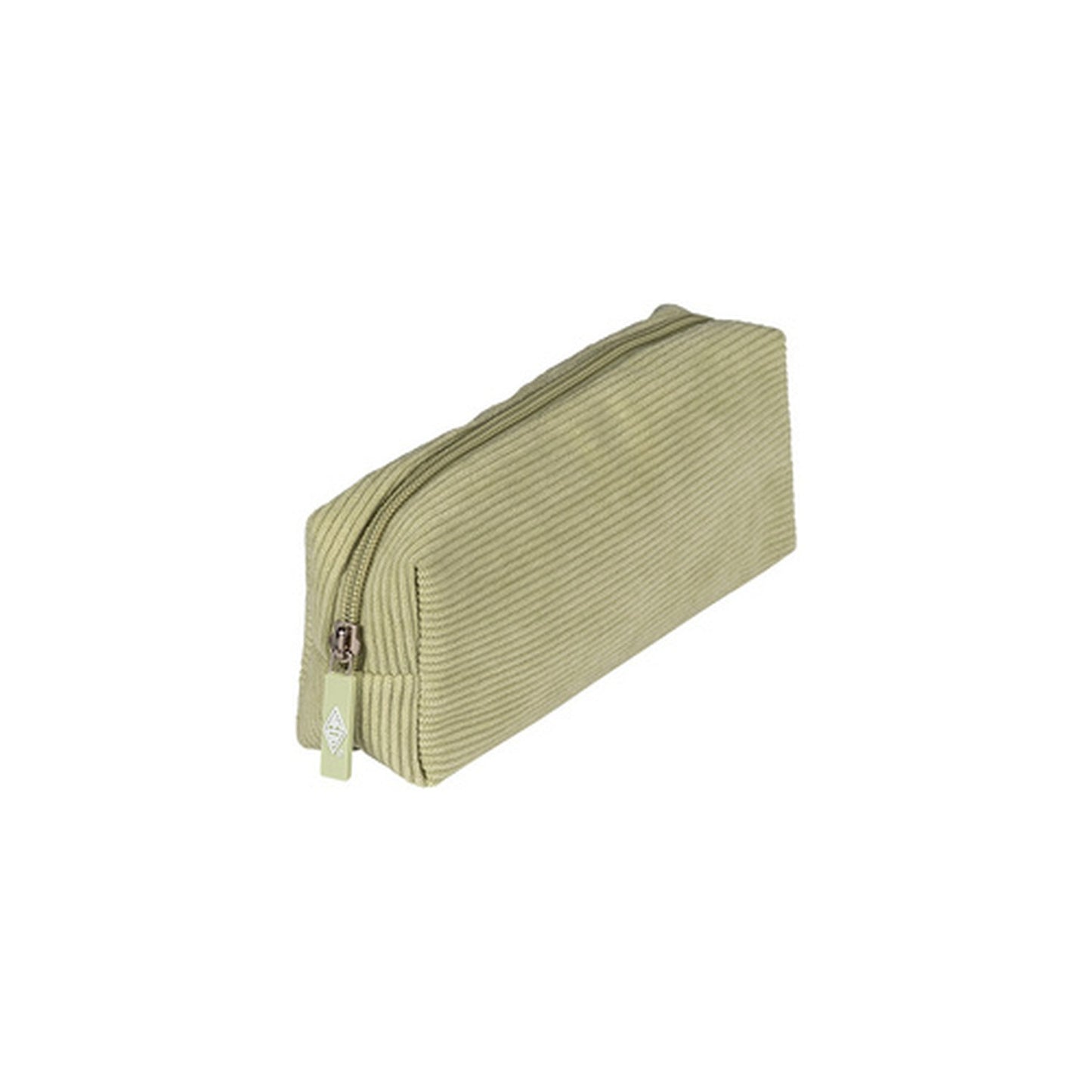 WEDO Trousse en velours côtelé, vert pistache