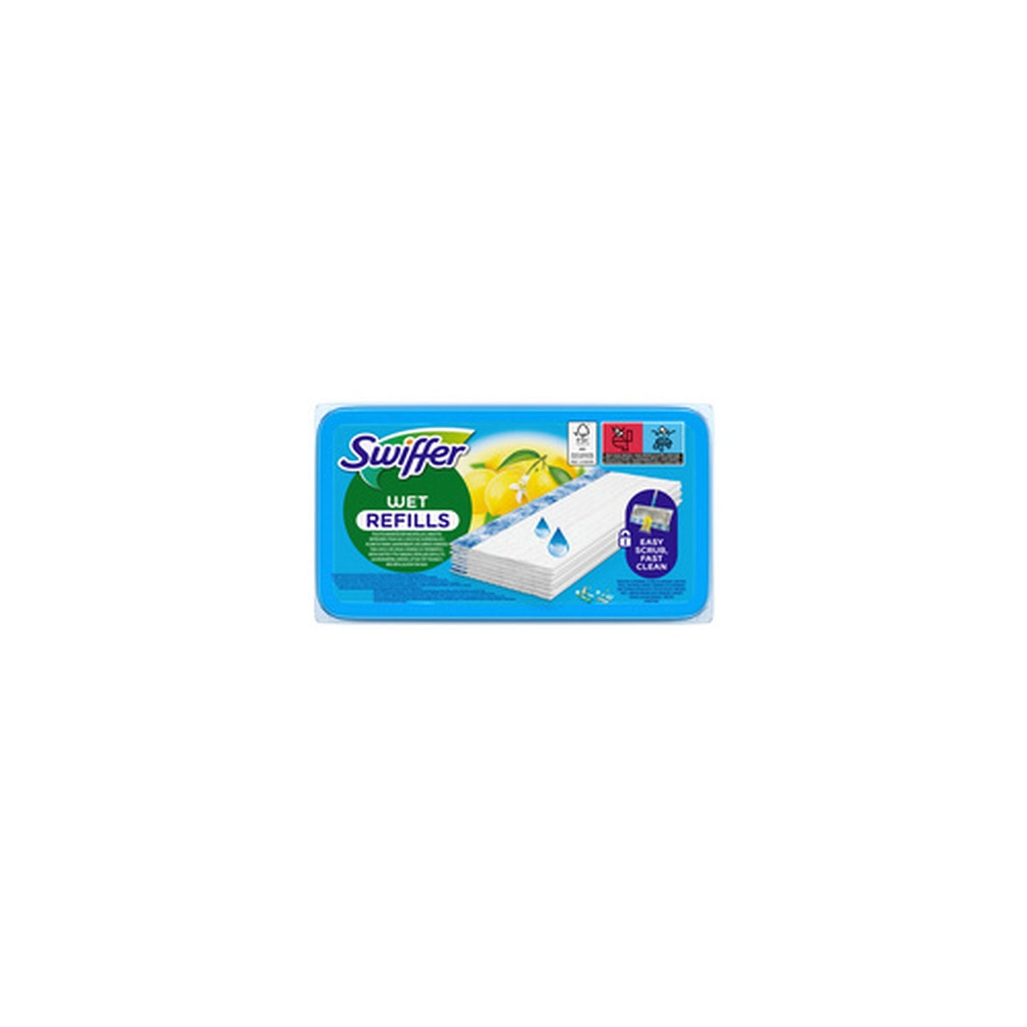 Swiffer Wet Serpillère humide, pack de recharge
