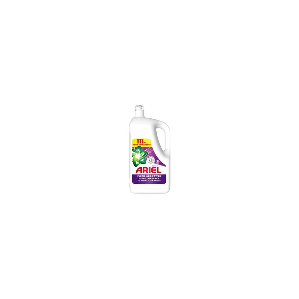 ARIEL Lessive liquide Color+, 4,995 litres - 111 lavages