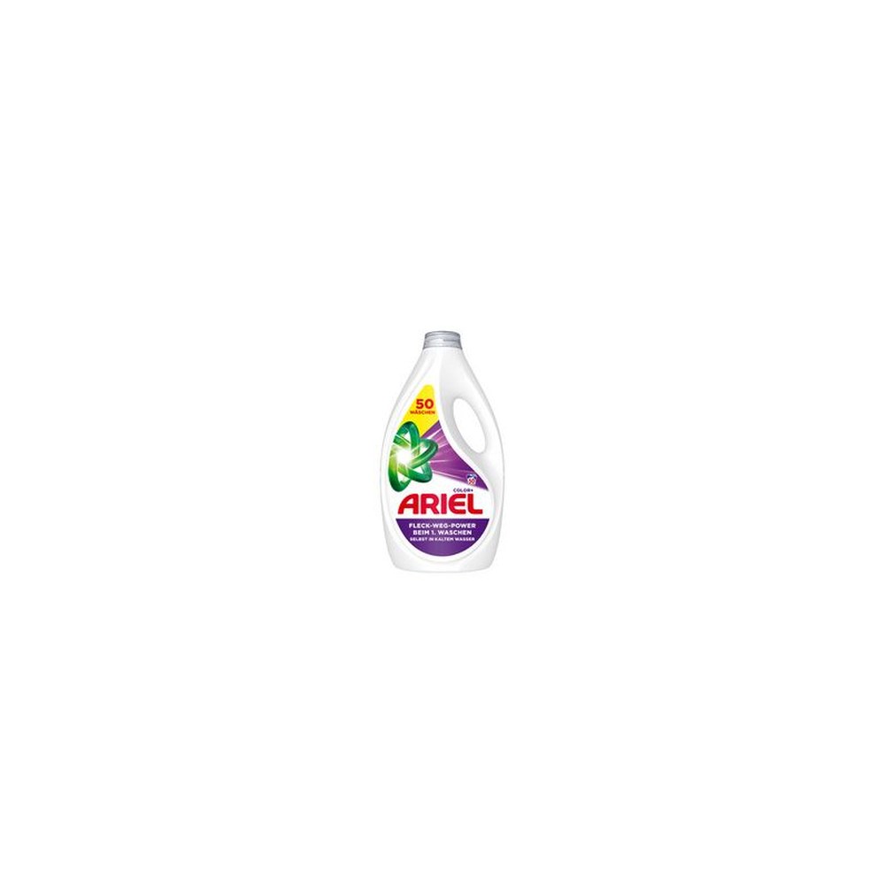 ARIEL Lessive liquide Color+, 2,25 litres - 50 lavages
