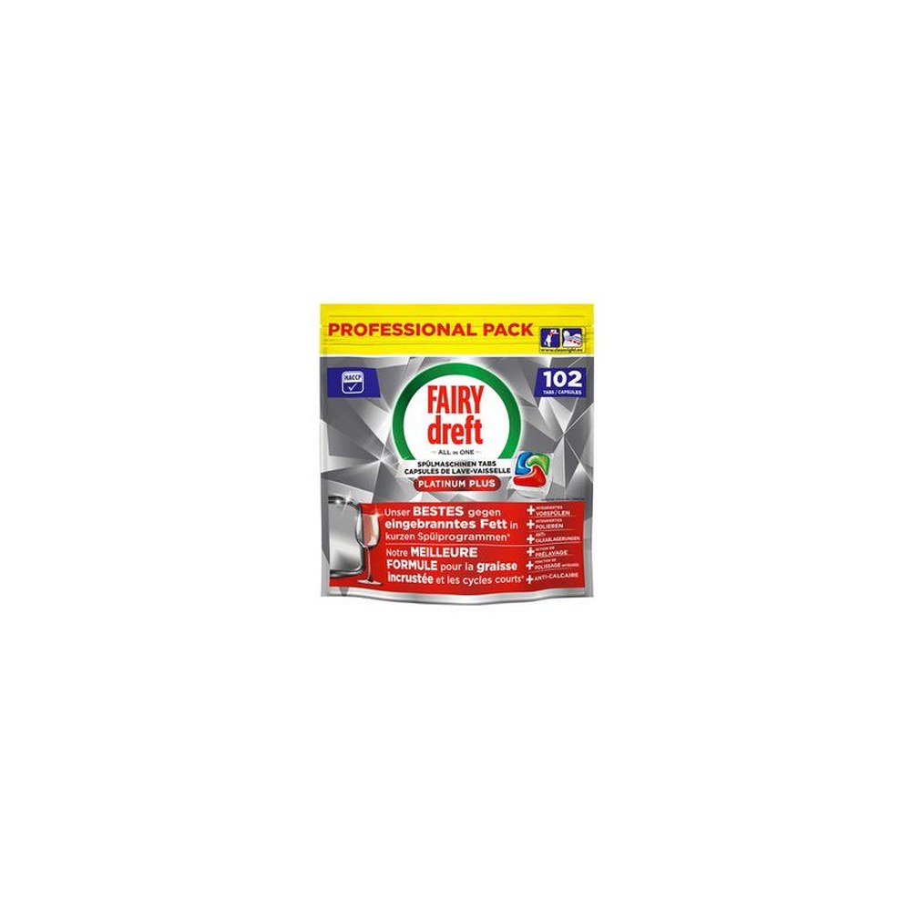 P&G Professional FAIRY Capsules lave-vaisselle Platinum Plus